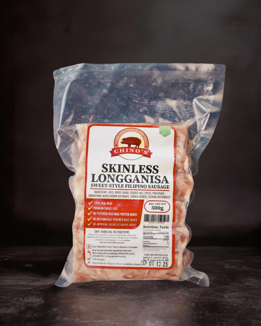 Skinless Longganisa (500g)