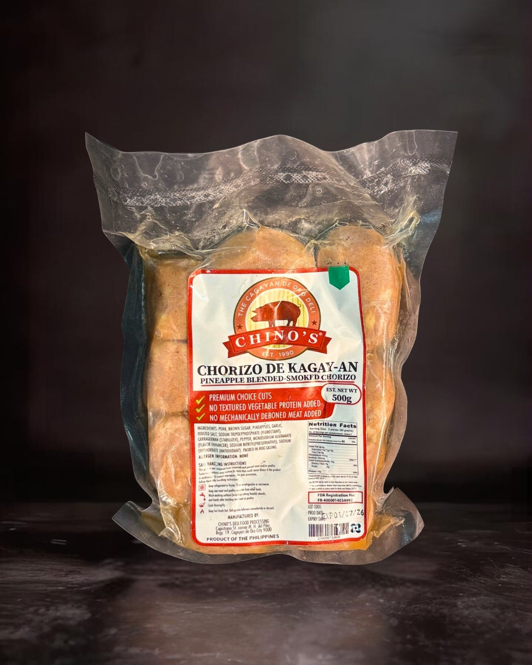 Chorizo de Kagay-an (500g)