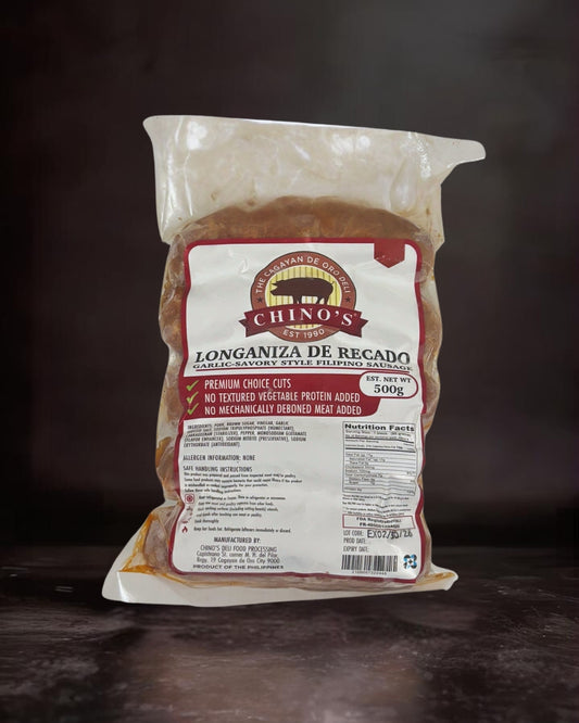 Longaniza de Recado (500g)
